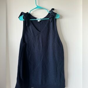 Ava & Viv Navy Sweater Tank